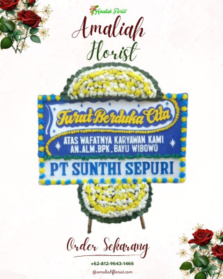 Papan Bunga Duka di Lempake