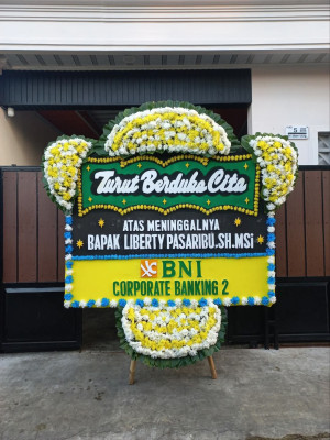 Papan Bunga Duka di Lempake