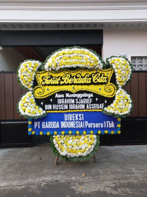 Papan Bunga Duka di Lempake