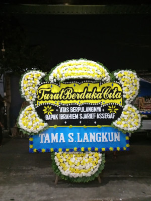 Papan Bunga Duka di Lempake