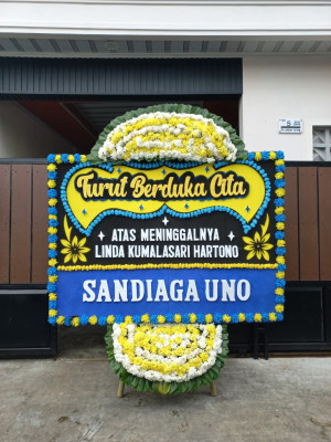 Papan Bunga Duka di Lempake